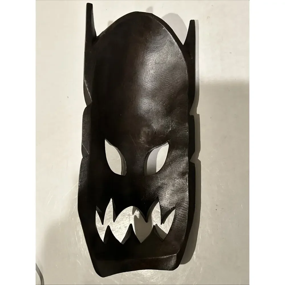 Bakunawa Tribal Style Wood Carved Mask Face